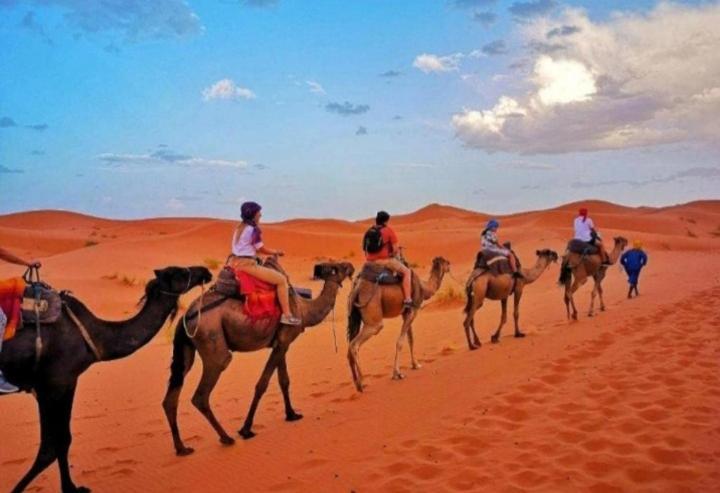 Desert Berber Fire Camp Мерзуга Экстерьер фото