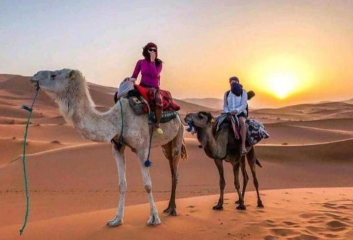 Desert Berber Fire Camp Мерзуга Экстерьер фото