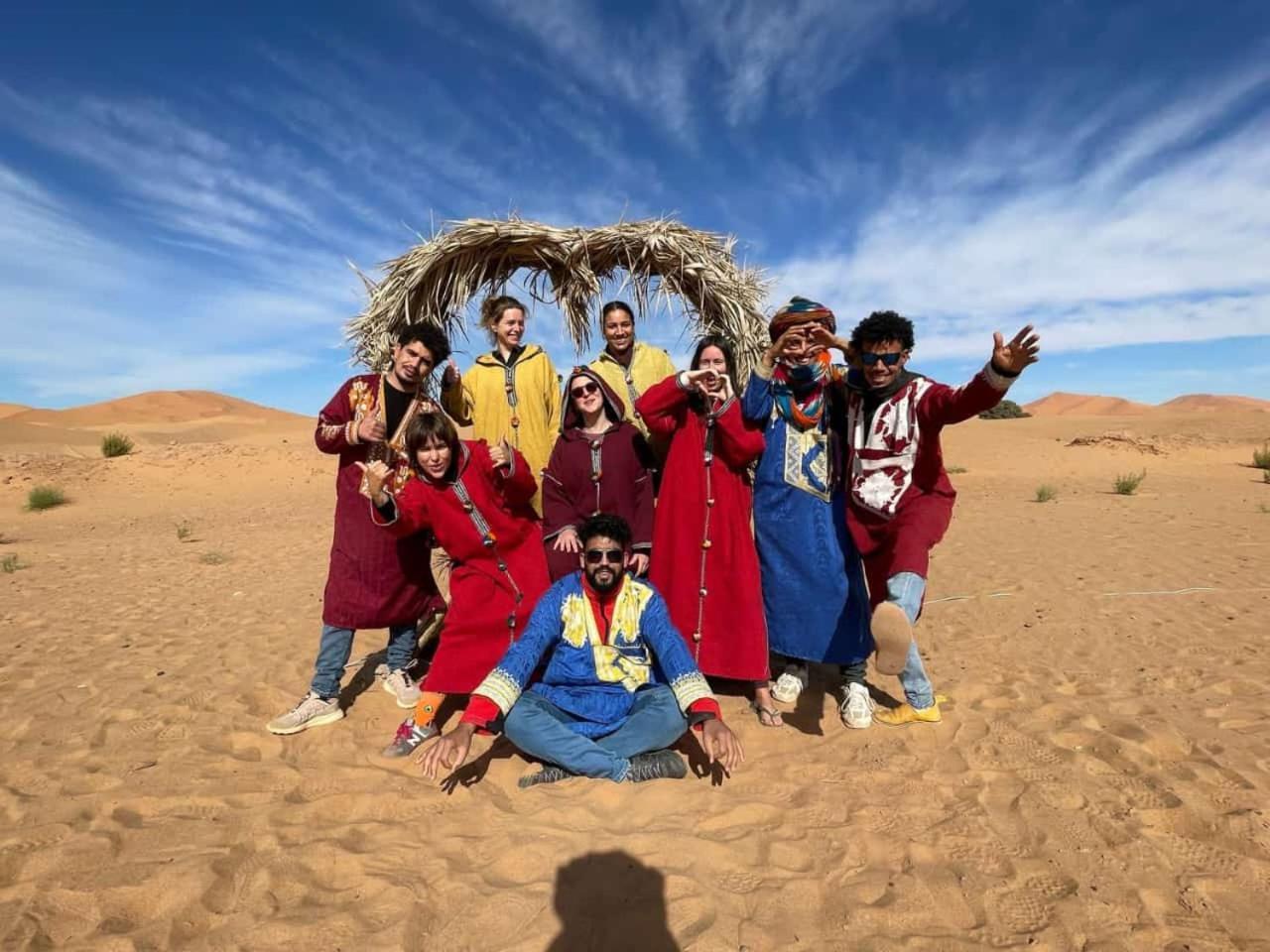 Desert Berber Fire Camp Мерзуга Экстерьер фото